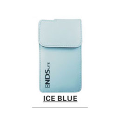 Leather Pocket ICE Blue NDS Lite