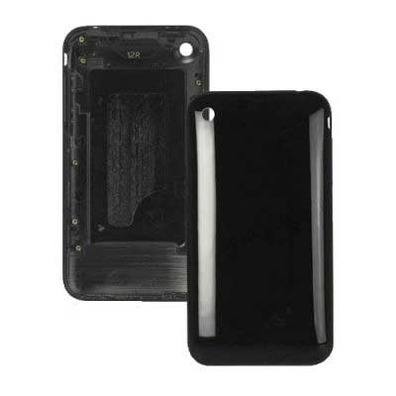 Back Cover for iPhone 3GS Black 16 GB
