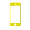 Cristal frontal para iPhone 5 Amarillo      