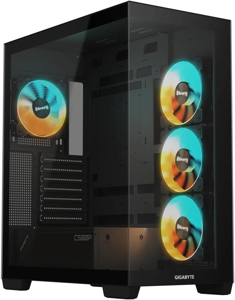 Caja Gigabyte C500 Panoramic Stealth ATX Negra