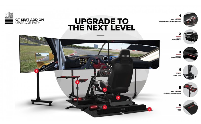 GT Seat Add On Asiento cockpit