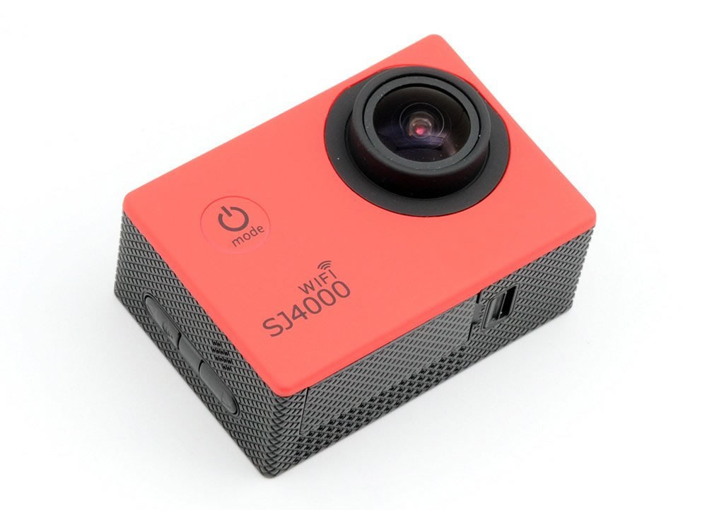 Sports Camera Sjcam Sj4000 Wifi Red V2.0 - DiscoAzul.com