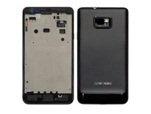 Samsung Galaxy S II (i9100) Full Housing Set Black