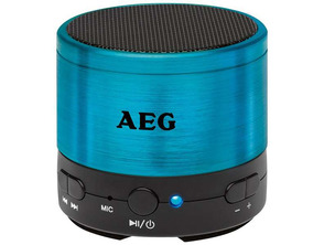 AEG Bluetooth BSS 4826 blue speaker