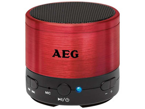 AEG Bluetooth speaker BSS 4826 red