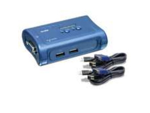 TRENDNET KVM SWITCH USB TECLADO + RATON 2 PUERTS