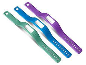 GARMIN Small spare straps (purple / turquoise / blue) Vivofit