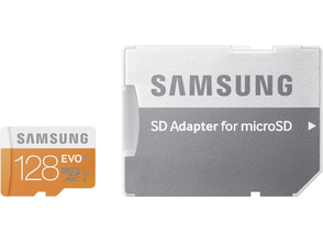 Add to cart MICRO SD SAMSUNG + ADAPTADOR SD 128GB EVO CLASS 10 MICRO SD SAMSUNG + ADAPTADOR SD 128GB EVO CLASS 10
