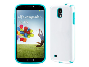 Protect Case CandyShell para Samsung Galaxy S4 White-Blue