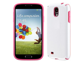 Protect Case CandyShell para Samsung Galaxy S4 White-Magenta