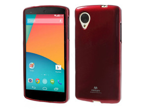 Cover Case TPU for LG Google Nexus 5 Red