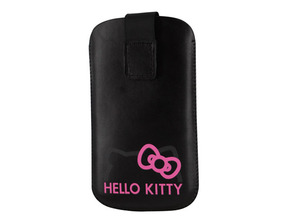 Universal Sleeve for Mobile Phone Hello Kitty Black