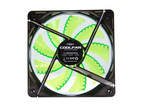 Nox Ventilator Box Cool Fan 12cm Green Led