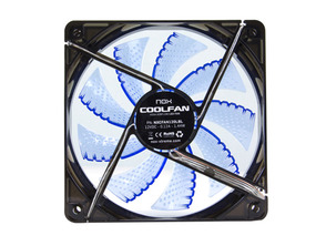 Nox Ventilator Box Cool Fan 12cm Blue Led