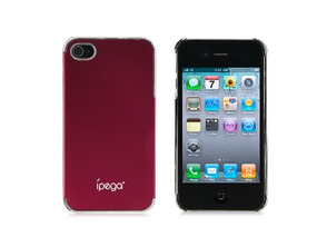 Frosted Case for iPhone 4/4S Red