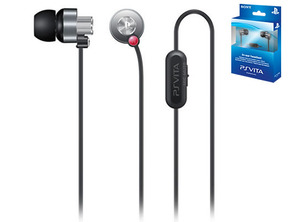In-Ear Earphones Sony for PSVita Black