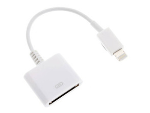 Add to cart Adapter Cable 30 pins to Lightning for iPhone 5 Adapter Cable 30 pins to Lightning for iPhone 5