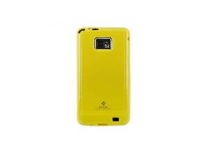 TPU Case for Samsung Galaxy S II i9100 (Yellow)