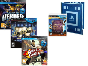 Add to cart Playstation Move Pack PS3 (PS Move Heroes + Wonderbook + TV SuperStars + Kung Fu Rider) Playstation Move Pack PS3 (PS Move Heroes + Wonderbook + TV SuperStars + Kung Fu Rider)