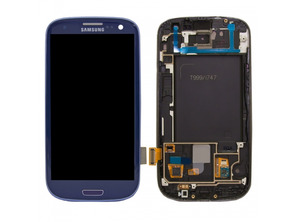 Complete Screen Samsung Galaxy S III i747 Blue