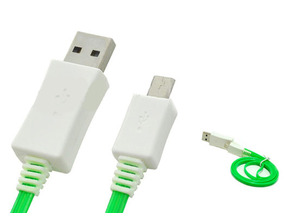 Add to cart Visible Light Micro USB Data Transfer Charging Cable for Samsung/HTC/Nokia Green Visible Light Micro USB Data Transfer Charging Cable for Samsung/HTC/Nokia Green