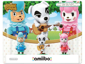 Amiibo Animal Crossing 3 Figures (Totakeke, Cyrus, Reese)
