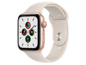Add to cart Apple Watch SE 2021 GPS/Cellular 44 mm Box Aluminium Gold White Sports strap Star Apple Watch SE 2021 GPS/Cellular 44 mm Box Aluminium Gold White Sports strap Star