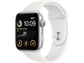Add to cart Apple Watch SE 2ª Gen GPS 44mm Aluminum Silver/White Sports Correa Apple Watch SE 2ª Gen GPS 44mm Aluminum Silver/White Sports Correa