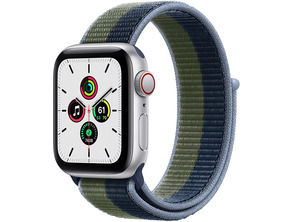 Add to cart Apple Watch SE 2021 GPS/Cellular 40 mm Aluminium Box in Silver/Correa Blue/Green Sports Loop Apple Watch SE 2021 GPS/Cellular 40 mm Aluminium Box in Silver/Correa Blue/Green Sports Loop