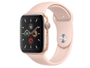 Apple Watch Series 5 44mm GPS Aluminium Gold with Pink Arena Sport MWVE2TY/A
