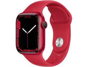 Add to cart Apple Watch Series 7 GPS 41 mm Aluminium Box in Red/Red Sports Correa Apple Watch Series 7 GPS 41 mm Aluminium Box in Red/Red Sports Correa