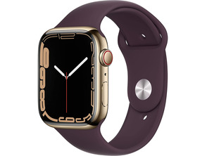 Add to cart Apple Watch Series 7 GPS/Cellular 45 mm Box Steel Gold/Sports Correa Dark Cherry Apple Watch Series 7 GPS/Cellular 45 mm Box Steel Gold/Sports Correa Dark Cherry