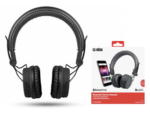 Add to cart Bluetooth Stereo Headphones SBS DJ - Black Bluetooth Stereo Headphones SBS DJ - Black