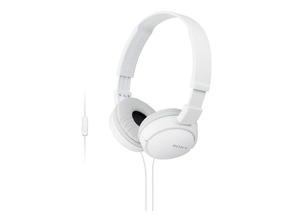 White SONY MDRZX110APW Headphones