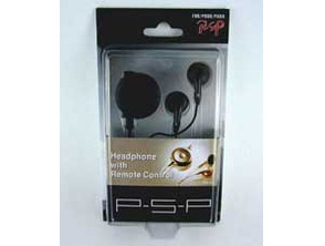 Headphones With Remote Control Black