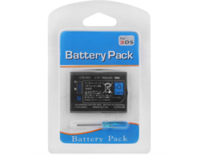 Rechargeable Battery Pack for 3DS + Screwdriver