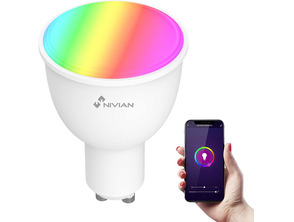 NVS-RGBWBULB-45GU10-W 4.5W GU10