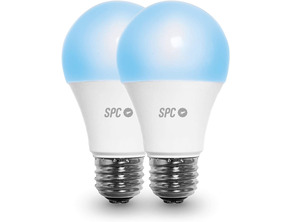 Add to cart Smart Bulb SPC Aura 1050 10W Pack 2 YOU E27 Smart Bulb SPC Aura 1050 10W Pack 2 YOU E27