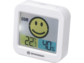 Bresser Temeo Thermometer White Hygrometer