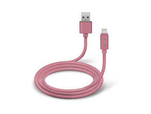 Polo Collection Lightning data cable and charger Pink
