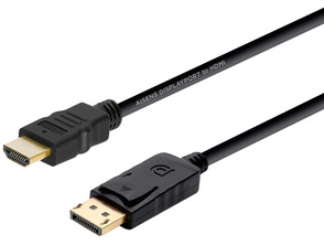 Displayport (A) M to HDMI (A) M Aisens 2M Cable