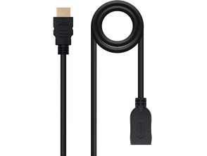 Add to cart HDMI 2.0 to HDMI-A Nanocable 1m Black Cable HDMI 2.0 to HDMI-A Nanocable 1m Black Cable