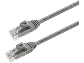 Red Aisens RJ45 LSZH CAT6A 15M Grey Cable