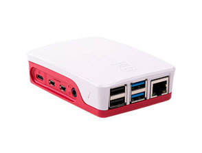 Box Official for Raspberry Pi 4 Red/White