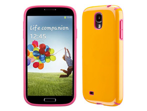 Protect Case CandyShell para Samsung Galaxy S4 Orange-Magenta