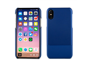 Double Skin PU Blue "Special Edition" Apple iPhone X muvit