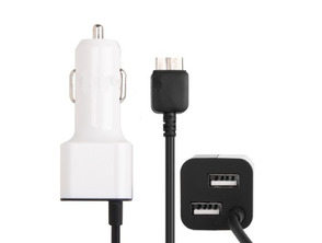 Car Charger for Samsung Galaxy Note 3 White
