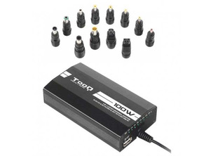 Universal Charger Tooq tqlc-100bs01m 100w (3 in 1) USB