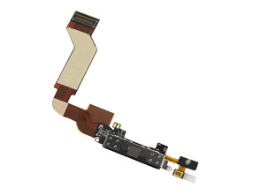 iDock Connector Jack for iPhone 4S Black