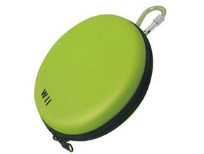 Game Card Collection Bag Green Wii